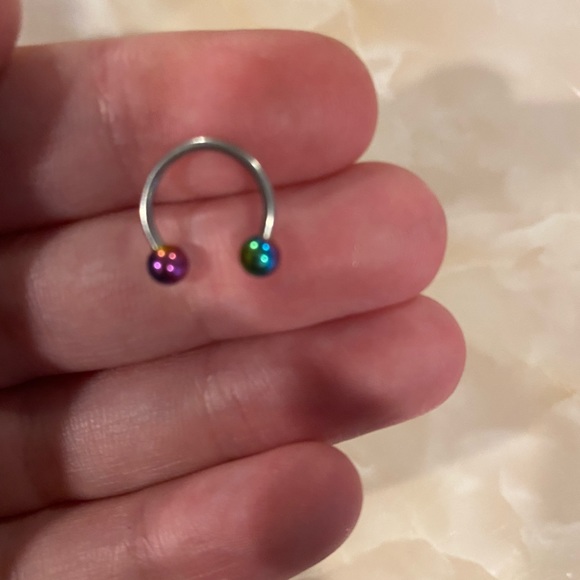 NWOT Bull Ring for Earring/Septum Piercing - Picture 1 of 2